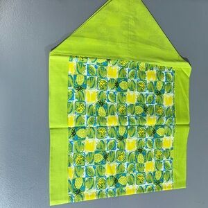 Vibrant Green and Yellow Pineapple Table Runner